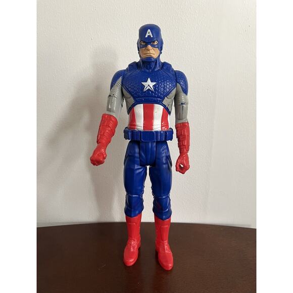 Hasbro Captain America Avengers 12" Inch Large Action Figure Toy 2014 Marvel - Picture 1 of 8